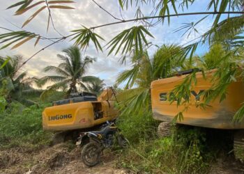 Operasi PETI Dengilo, Enam Excavator Diamankan TNI-Polri