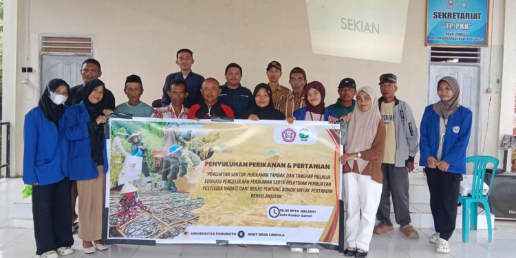 KKNT UNIPO Dorong Pertanian Ramah Lingkungan Lewat Penyuluhan di Desa Limbula