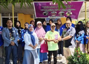 Pastikan Mutu Pengabdian, LPPM UNIPO Pantau Tujuh Posko KKNT