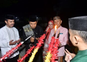 Tradisi Ratusan Tahun, Tumbilotohe Meriah di Rumah Jabatan Bupati Pohuwato