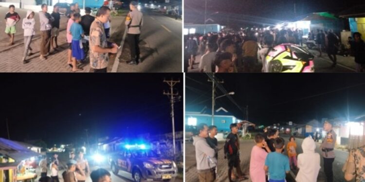 Diduga Ada Balap Lari Dini Hari, Polres Gorontalo Turun Langsung ke Lokasi