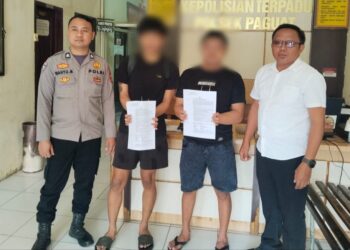 P21 Lengkap, Polres Pohuwato Limpahkan Dua Tersangka Narkotika ke Kejari