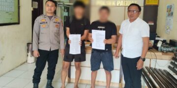 P21 Lengkap, Polres Pohuwato Limpahkan Dua Tersangka Narkotika ke Kejari