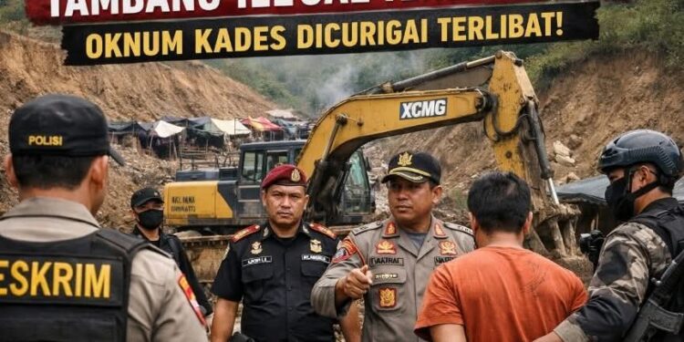 Polisi Bidik Oknum Kades Aktif yang Diduga Pemilik Lahan PETI Alumota Pohuwato