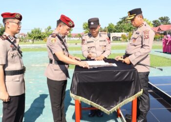 Mutasi di Polres Pohuwato: Kapolres Ganti Empat Pejabat Kunci