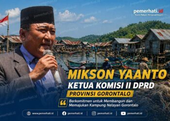 Mikson Minta Desa Nelayan Gorontalo Segera Disetujui Pusat