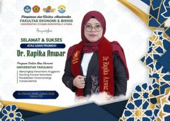 FEB UIGU Cetak Doktor Baru, Bukti Roadmap Pengembangan Dosen Berjalan Progresif