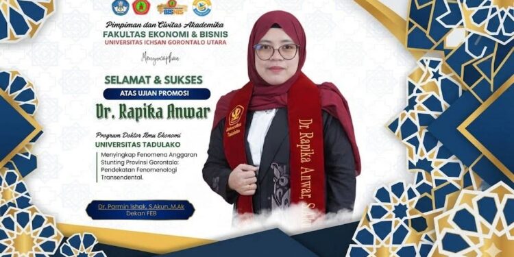 FEB UIGU Cetak Doktor Baru, Bukti Roadmap Pengembangan Dosen Berjalan Progresif