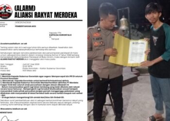 ALARM 1 Mei, 1000 Massa Aksi Siap Kepung Polda dan Kantor Gubernur Gorontalo
