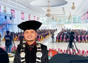 Hasman Umuri, S.IP.,M.Si, Ketua Panitia Wisuda Angkatan ke IV Universitas Pohuwato (Foto: Pemerhati.id)