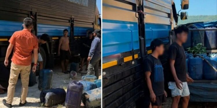 Polres Pohuwato Sita Truk dan Puluhan Jeriken dalam Kasus BBM Subsidi