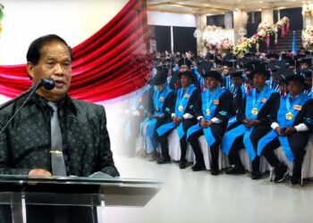 421 Wisudawan Unisan Gorontalo Dikukuhkan, Dr. Abdul Gaffar Latjokke Gaungkan Konsep “Audit Five Point Zero”