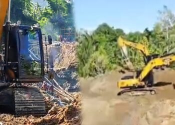Empat Ekskavator Diduga Beroperasi di PETI Mada Pohuwato, Warga Mengaku Kebun Durian Rusak