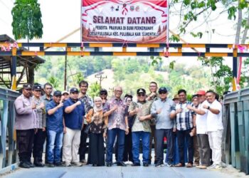 PGM dan Pemerintah Kabupaten Gorontalo Bangun Kembali Jembatan Bailey Sepanjang 42 Meter