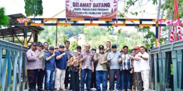 PGM dan Pemerintah Kabupaten Gorontalo Bangun Kembali Jembatan Bailey Sepanjang 42 Meter