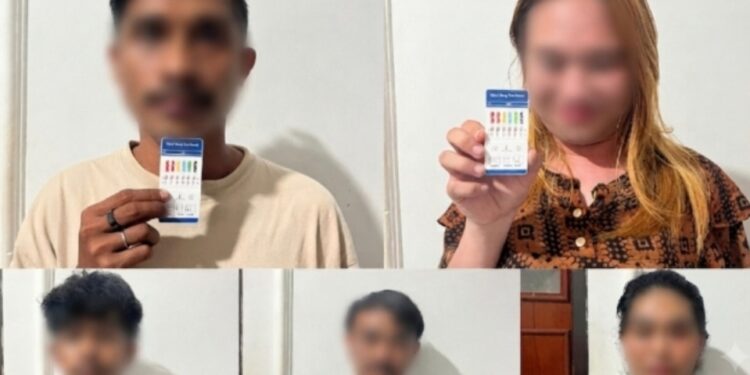 Sabu Ditemukan di Bawah Karpet Mobil, Lima Orang Diamankan Polisi