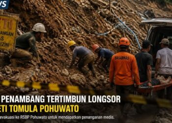 Tiga Penambang Tertimbun Longsor di PETI Tomula Pohuwato