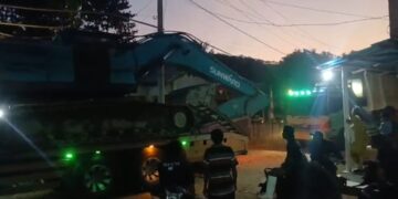 Dua Excavator Diamankan Polres Gorontalo di Lokasi PETI Mootilango