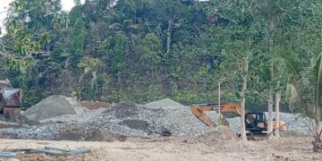 Kapolsek Mootilango dan Kades Pilomonu Bungkam Soal PETI Pasir Putih