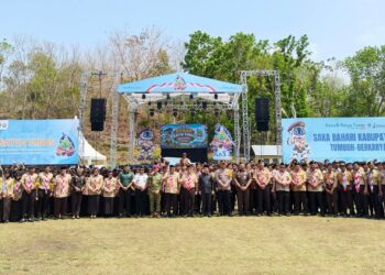 Keluar dari Balik Jeruji, 10 Warga Binaan Lapas Gorontalo Ikuti Kemah Pramuka