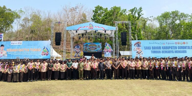 Keluar dari Balik Jeruji, 10 Warga Binaan Lapas Gorontalo Ikuti Kemah Pramuka