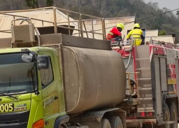 Kebakaran Lahan Ancam Permukiman di Pohuwato, Pani Gold Mine Kerahkan Tim Darurat